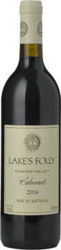 LAKE'S FOLLY Cabernets, Hunter Valley 2016 Bottle image number 0