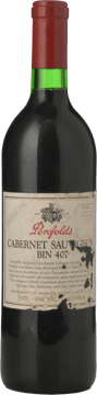 PENFOLDS Bin 407 Cabernet Sauvignon, South Australia 1991 Bottle image number 0