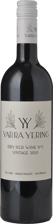 YARRA YERING Dry Red Wine No.2 Shiraz, Yarra Valley 2020 Bottle