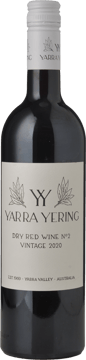 YARRA YERING Dry Red Wine No.2 Shiraz, Yarra Valley 2020 Bottle image number 0