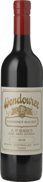 WENDOUREE Cabernet Malbec, Clare Valley 2018 Bottle image number 0