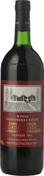 WYNNS COONAWARRA ESTATE John Riddoch Cabernet Sauvignon, Coonawarra 1982 Bottle image number 0