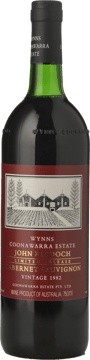 WYNNS COONAWARRA ESTATE John Riddoch Cabernet Sauvignon, Coonawarra 1982 Bottle image number 0