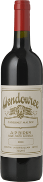 WENDOUREE Cabernet Malbec, Clare Valley 2001 Bottle image number 0