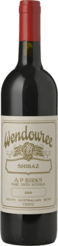 WENDOUREE Shiraz, Clare Valley 2001 Bottle image number 0