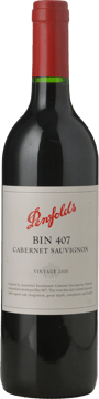 PENFOLDS Bin 407 Cabernet Sauvignon, South Australia 2000 Bottle image number 0
