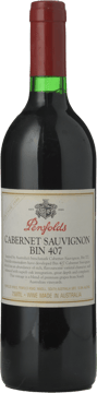 PENFOLDS Bin 407 Cabernet Sauvignon, South Australia 1996 Bottle image number 0