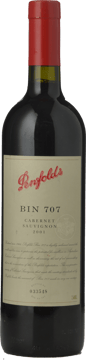 PENFOLDS Bin 707 Cabernet Sauvignon, South Australia 2001 Bottle image number 0