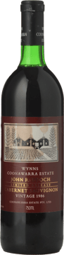 WYNNS COONAWARRA ESTATE John Riddoch Cabernet Sauvignon, Coonawarra 1986 Bottle image number 0
