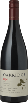 OAKRIDGE WINES 864 Close Planted Block Syrah, Yarra Valley 2018 Bottle image number 0