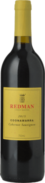 REDMAN Cabernet Sauvignon, Coonawarra 2015 Bottle image number 0