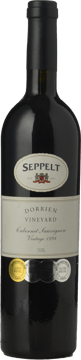 SEPPELT Dorrien Cabernet, Coonawarra 1998 Bottle image number 0