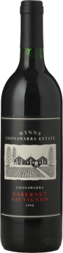 WYNNS COONAWARRA ESTATE Cabernet Sauvignon, Coonawarra 1998 Bottle image number 0