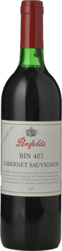 PENFOLDS Bin 407 Cabernet Sauvignon, South Australia 1998 Bottle image number 0