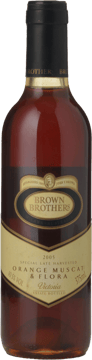BROWN BROTHERS Orange Muscat, Milawa 2005 Half Bottle image number 0