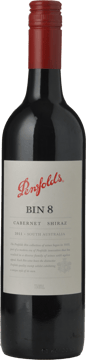 PENFOLDS Bin 8 Cabernet Shiraz, South Australia 2011 Bottle image number 0