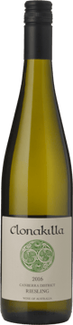 CLONAKILLA Riesling, Canberra District 2016 Bottle image number 0