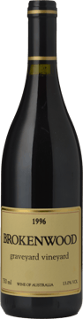 BROKENWOOD WINES Graveyard Vineyard Shiraz, Hunter Valley 1996 Bottle image number 0