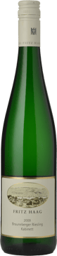 FRITZ HAAG Brauneberger Riesling-Kabinett, Mosel-Saar-Ruwer 2009 Bottle image number 0