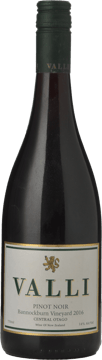 VALLI Bannockburn Vineyard Pinot Noir, Central Otago 2016 Bottle image number 0