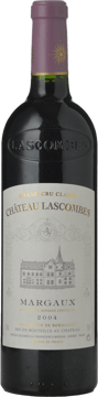 CHATEAU LASCOMBES 2me cru classe, Margaux 2004 Bottle image number 0