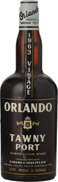 ORLANDO Tawny Port, Barossa Valley 1963 Bottle image number 0