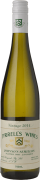 TYRRELL'S Johnno's Semillon, Hunter Valley 2014 Bottle image number 0