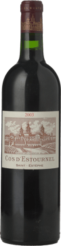 CHATEAU COS D'ESTOURNEL 2me cru classe, St-Estephe 2003 Bottle image number 0