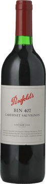 PENFOLDS Bin 407 Cabernet Sauvignon, South Australia 1999 Bottle image number 0