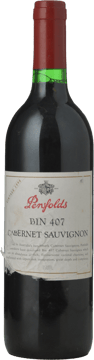PENFOLDS Bin 407 Cabernet Sauvignon, South Australia 1998 Bottle image number 0
