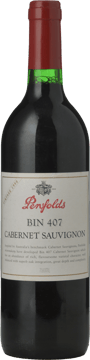 PENFOLDS Bin 407 Cabernet Sauvignon, South Australia 1998 Bottle image number 0