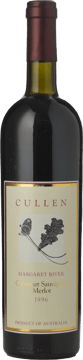 CULLEN WINES Cabernet Merlot (Now Diana Madeline - Pre 2001), Margaret River 1996 Bottle image number 0