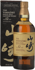 SUNTORY Yamazaki 12 Year Old 43% ABV Single Malt Whisky, Japan NV 700ml