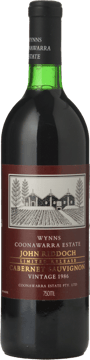 WYNNS COONAWARRA ESTATE John Riddoch Cabernet Sauvignon, Coonawarra 1986 Bottle image number 0