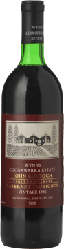 WYNNS COONAWARRA ESTATE John Riddoch Cabernet Sauvignon, Coonawarra 1986 Bottle image number 0