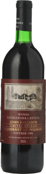 WYNNS COONAWARRA ESTATE John Riddoch Cabernet Sauvignon, Coonawarra 1986 Bottle image number 0