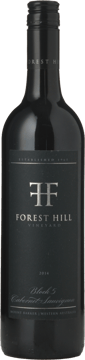 FOREST HILL VINEYARD Block 5 Cabernet Sauvignon, Mount Barker 2014 Bottle image number 0