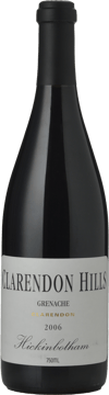 CLARENDON HILLS Hickinbotham Vineyard Old Vines Grenache, McLaren Vale 2006 Bottle image number 0