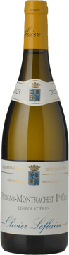 RECOLTE DU DOMAINE OLIVIER LEFLAIVE 1er Cru Les Folati&egrave;res , Puligny-Montrachet 2023 Bottle image number 0
