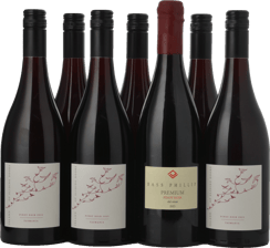 LANGTONS ISLAND OF SLIDING DOORS Pinot Noir, Tasmania with a bonus bottle of BASS PHILLIP WINES Premium Pinot Noir, 7 Pk MV Case