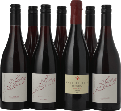 LANGTONS ISLAND OF SLIDING DOORS Pinot Noir, Tasmania with a bonus bottle of BASS PHILLIP WINES Premium Pinot Noir, 7 Pk MV Case image number 0