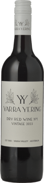 YARRA YERING Dry Red Wine No.1 Cabernets, Yarra Valley 2023 Bottle image number 0