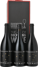 LANGTONS CLARENDON HILLS Astralis Syrah Mini Vertical with a Bonus RIEDEL Decanter 1977/13 Cornetto Single, 4 Pack MV Case