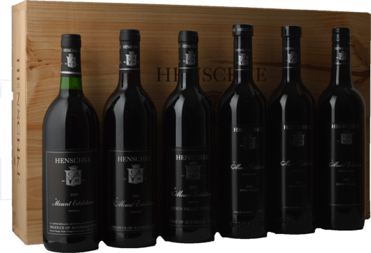 HENSCHKE Mount Edelstone Limited Edition Collector 6 pack , V22, V15, V10, V01,V94,V89  MV Case image number 0