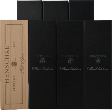 LANGTONS HENSCHKE Mount Edelstone with Hill of Grace 7pk Shiraz, Eden Valley 2021 Case image number 0
