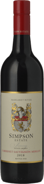 SIMPSON ESTATE Jenny Cabernet Merlot, Margaret River 2018 Bottle image number 0
