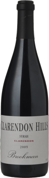 CLARENDON HILLS Brookman Vineyard Syrah, McLaren Vale 2009 Bottle image number 0