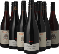LANGTONS BAY OF FIRES Pinot Noir, Tasmania with Bonus BELLVALE Pinot Noir, Gippsland 12 Pack  MV Case