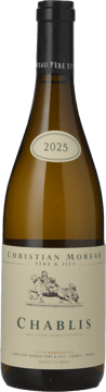 DOMAINE CHRISTIAN MOREAU, Chablis 2025 Bottle image number 0