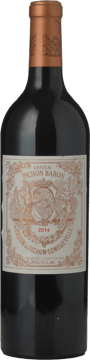 CHATEAU PICHON-LONGUEVILLE BARON 2me cru classe, Pauillac 2014 Bottle image number 0
